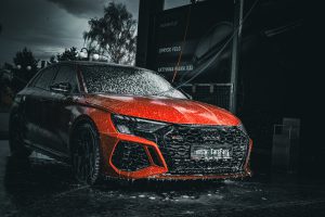 Audi RS3 RED wypożyczalnia katowice